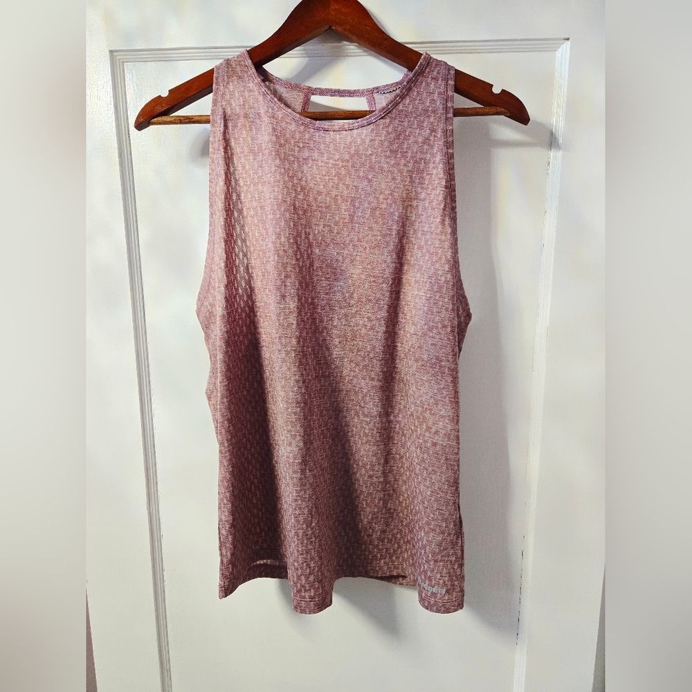 Patagonia Athletic Women's Sleeveless Tank Top in Mauve Pink Sz L